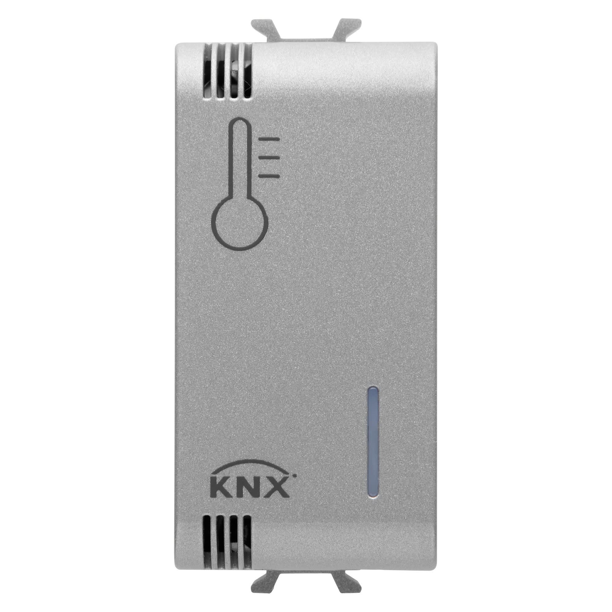 Gewiss - SONDE TEMPÉRATURE KNX À ENCASTRER TITANE