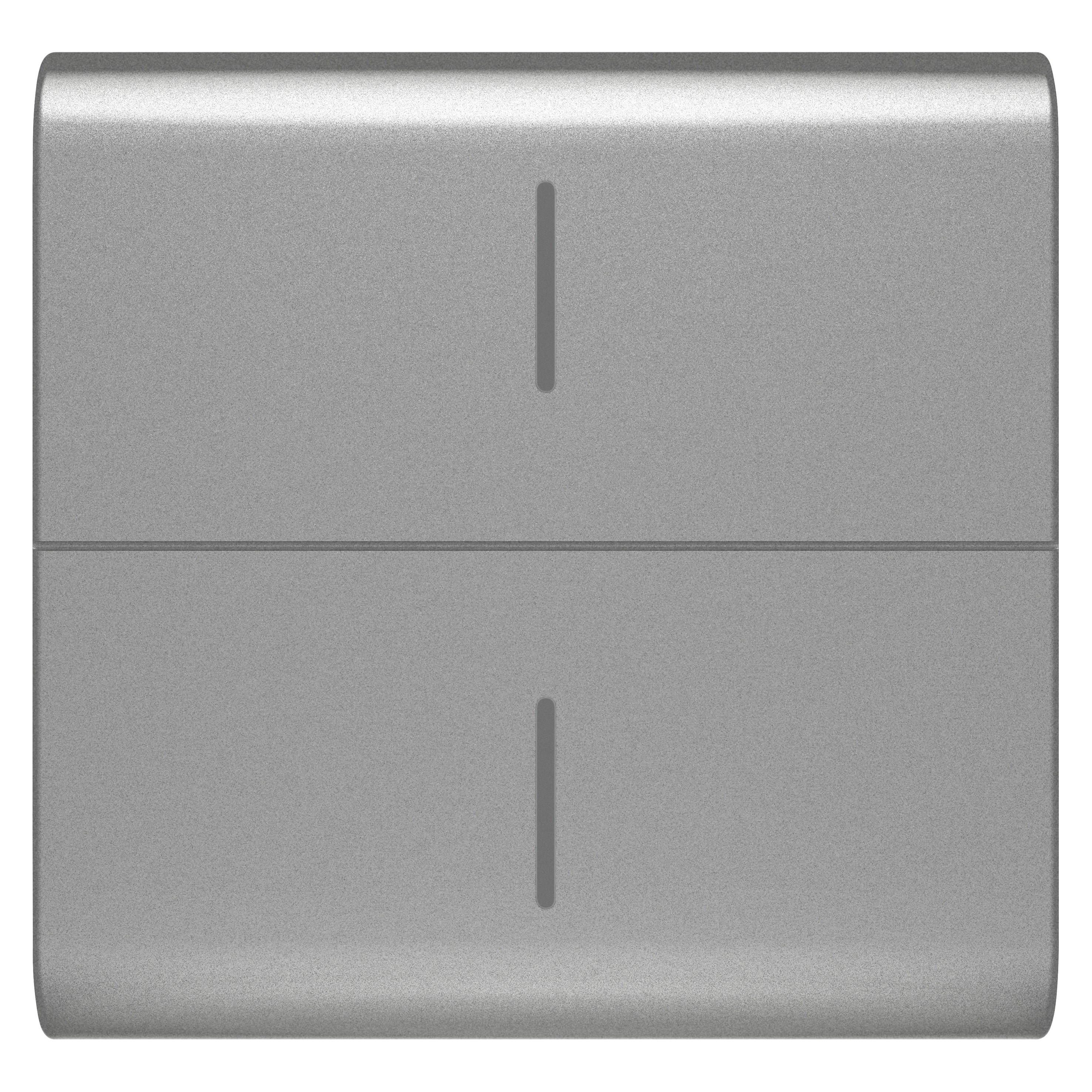 Gewiss - TOUCHE BOUTON-POU. CONN. ECO - 2P TITANE