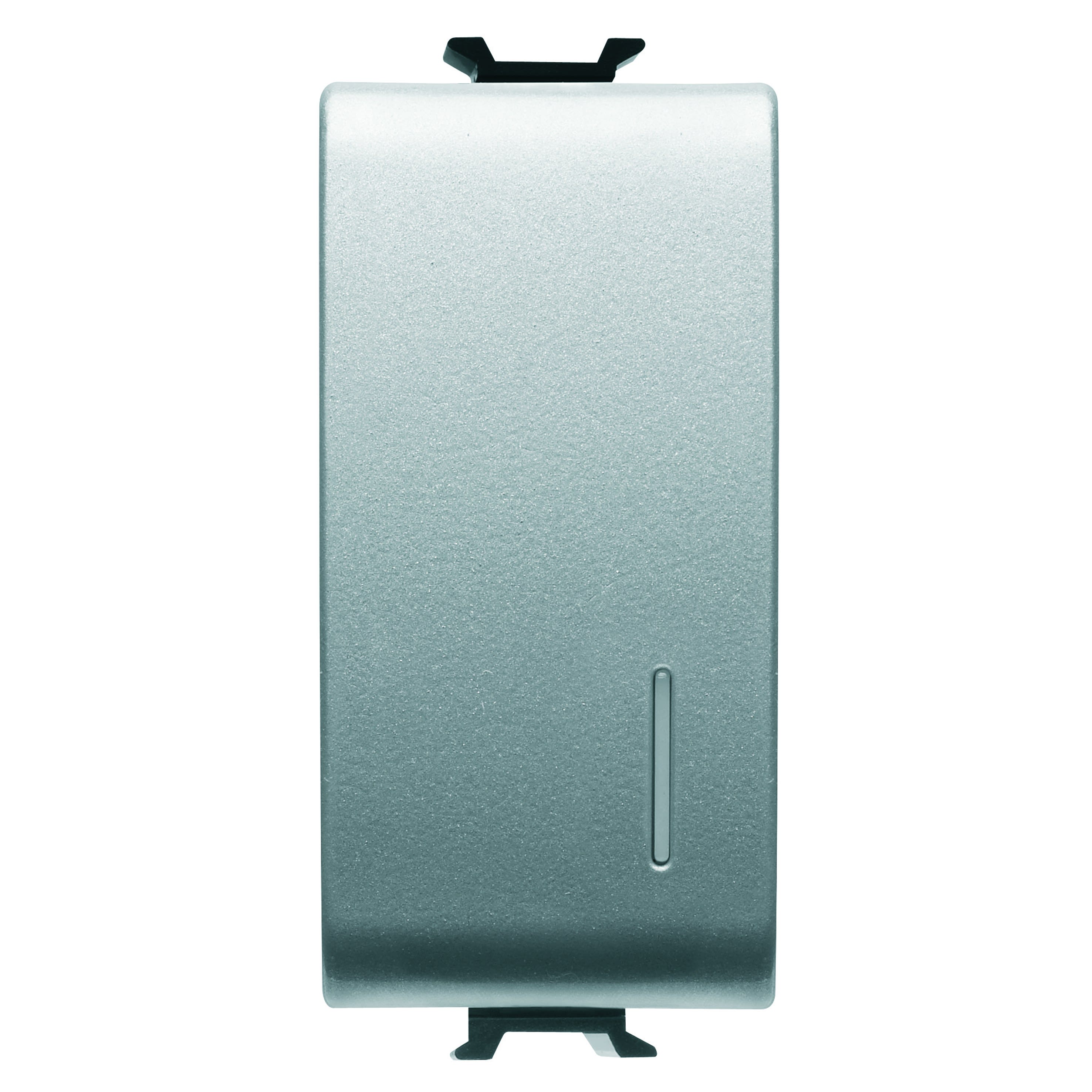 Gewiss - BOUTON-POUSSOIR 230V LED 1M CH/TI