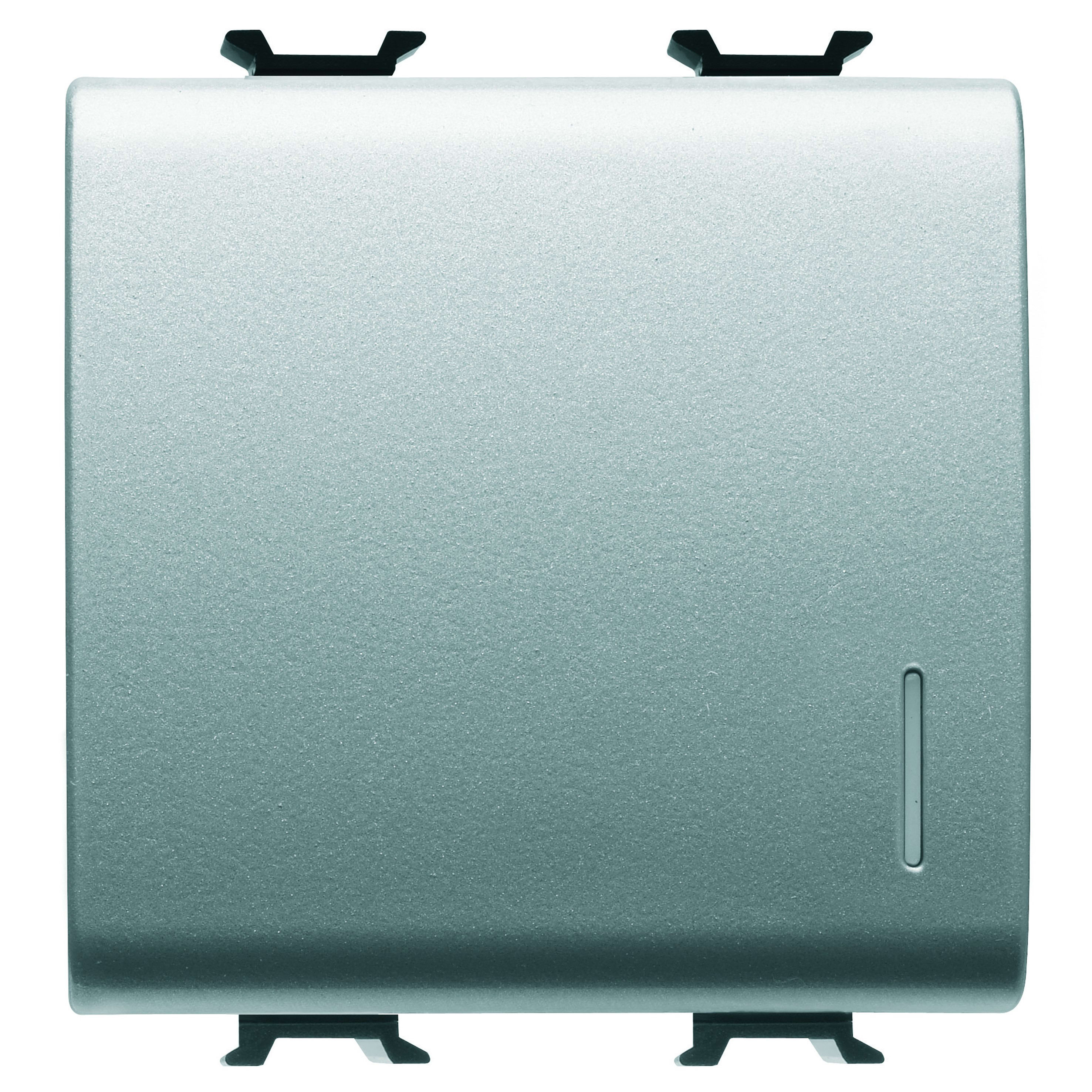 Gewiss - POUSSOIR ELEC.BUS/230V 2M SIGN. TITANE - GW14917