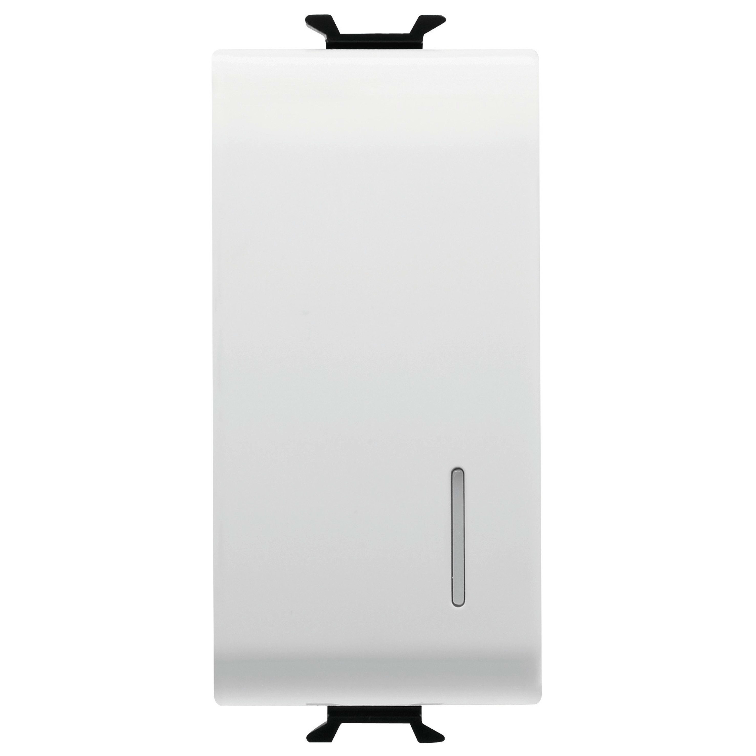 Gewiss - INTER. 1M 1P 16AX LUM. LOC. BL SAT. - GW15002