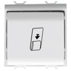 Gewiss - INTER. BADGE ELECTROMEC.2M BL. SAT.