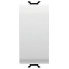 Gewiss - TWO-WAY SWITCH 1P 250V ac - 16AX - NEUTRAL BUTTON - 1 MOD - SATIN WHITE - CHORUS