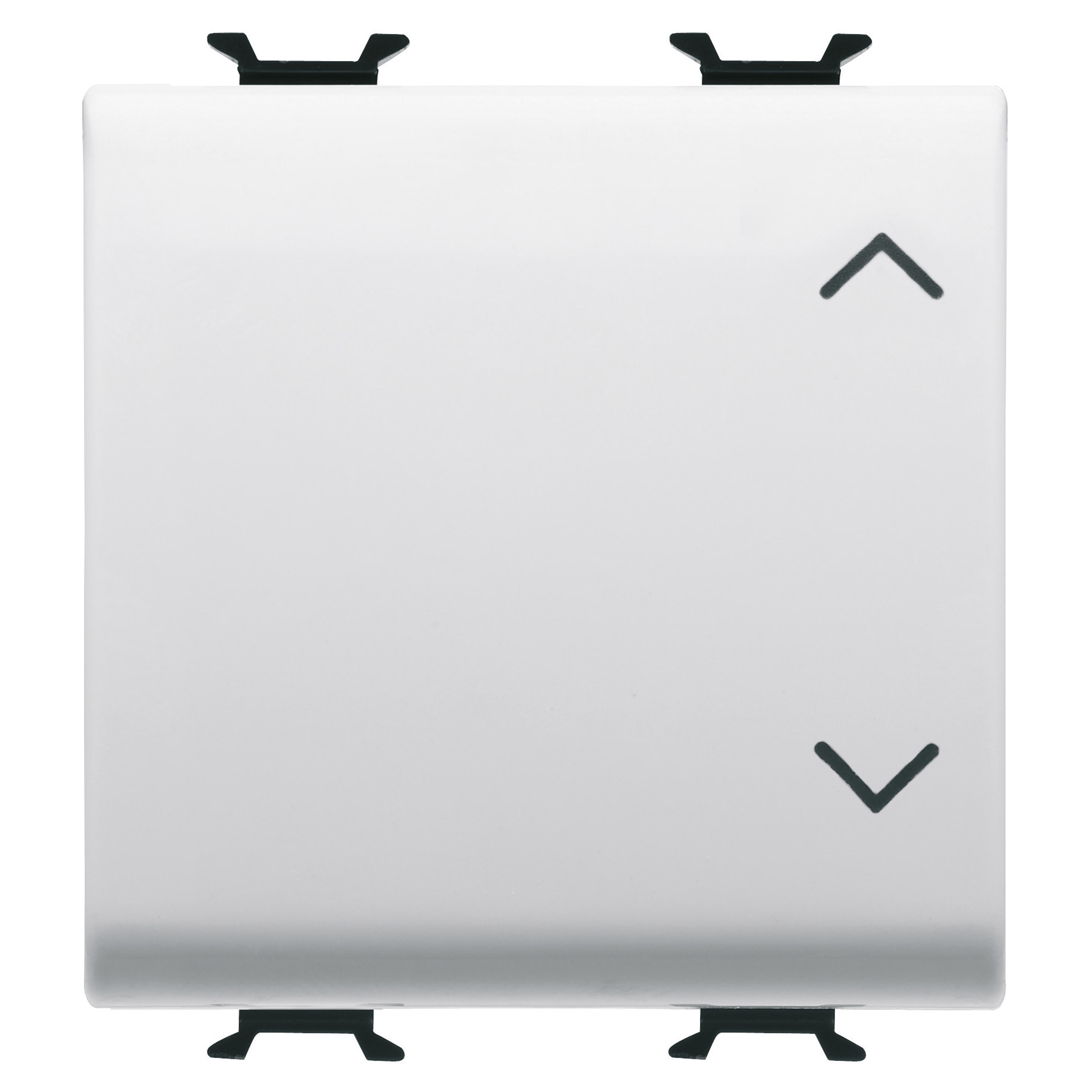 Gewiss - COMMUTATEUR 2M 1P 10AX HAUT-BAS BL. SAT.