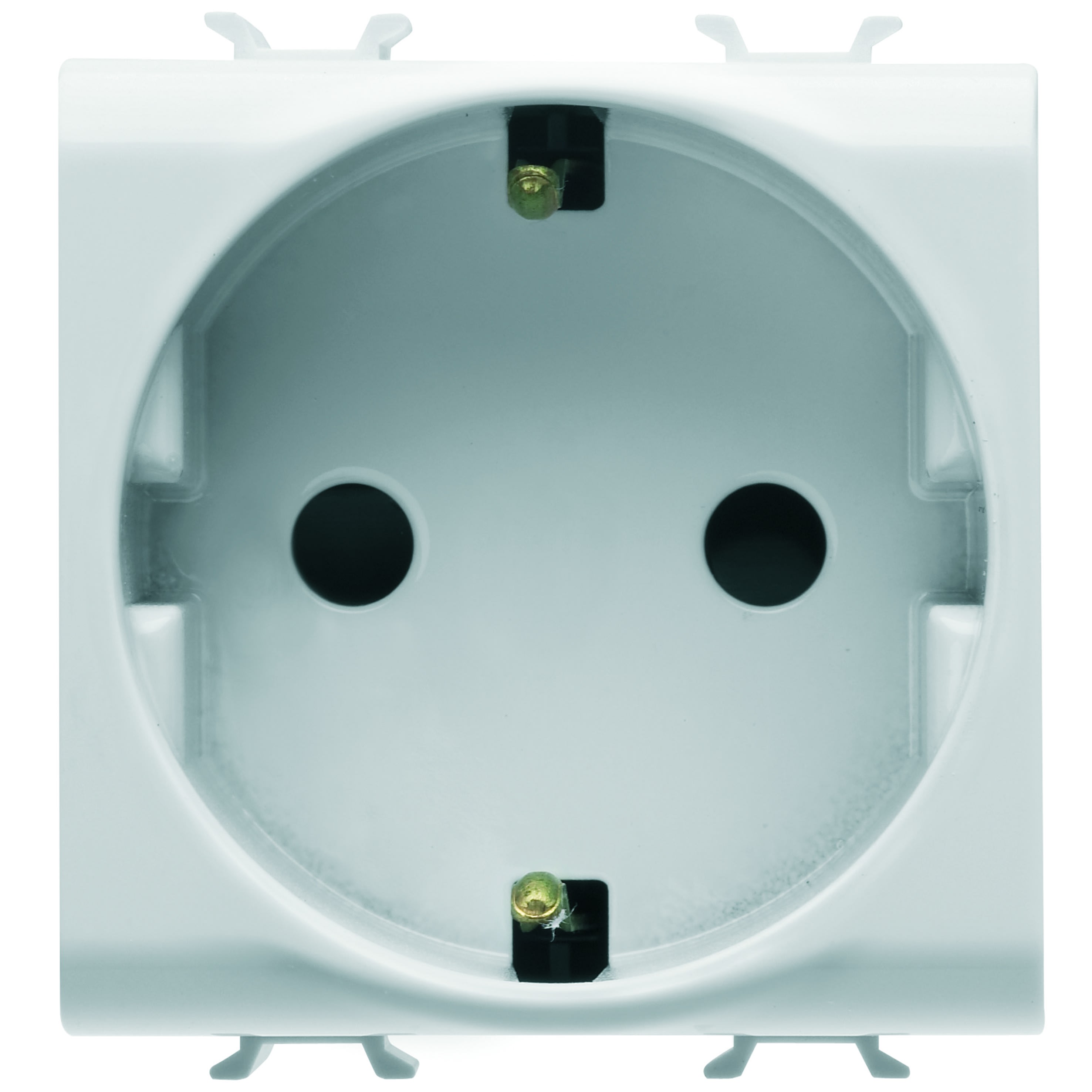 Gewiss - PRISE 2M 2 P+T 16A AUTO STD DL BL. SAT.