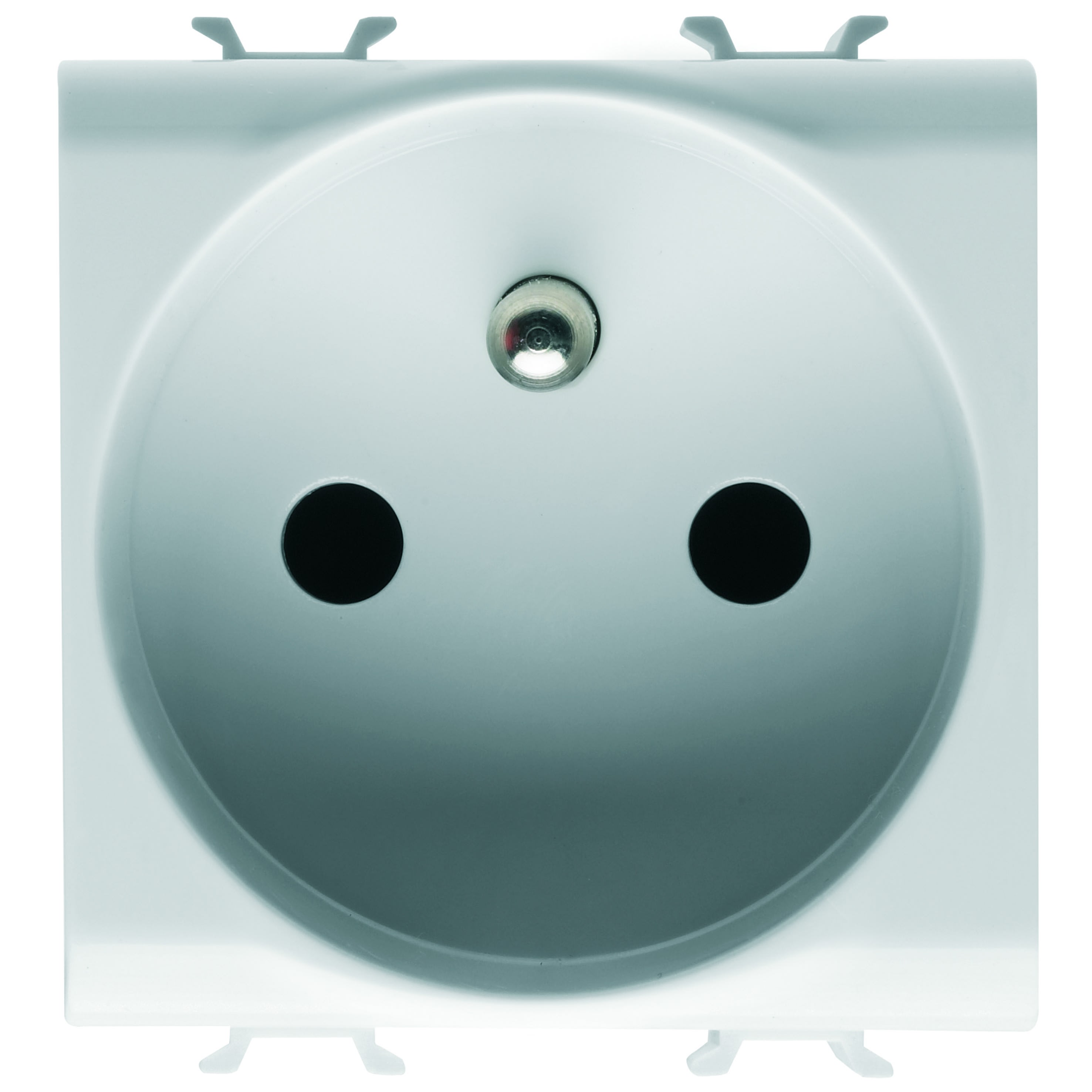 Gewiss - PRISE 2M 2 P+T 16A STD FR BL SAT. - GW15247