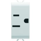 Gewiss - PRISE 1M 2 P+T 15A STD USA BL SAT.
