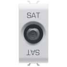 Gewiss - PR. TV/SAT 1M PASS. 5dB CONNEC.F BL.SAT.