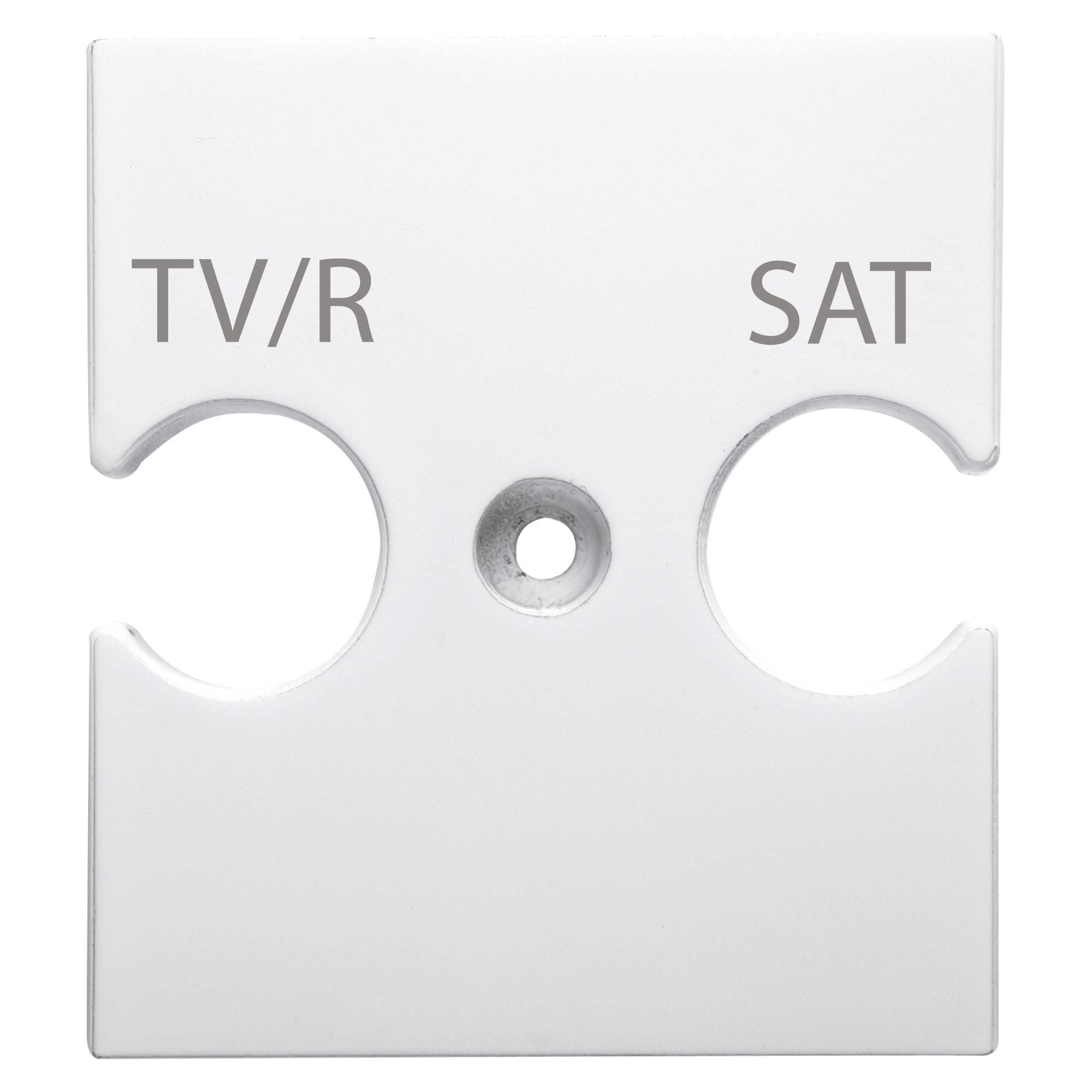 Gewiss - SUPPORT POUR PRISES TV-R-SAT BL SAT.