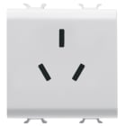 Gewiss - PRISE 2P+T 10A STD CHINOIS BL SAT.