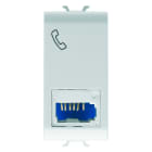 Gewiss - CONNECTEUR TELEPHON. STD ANGL. BL. SAT.