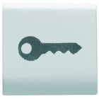 Gewiss - TOUCHE INTERCHANGEABLE 'CLÉ' BL SAT.
