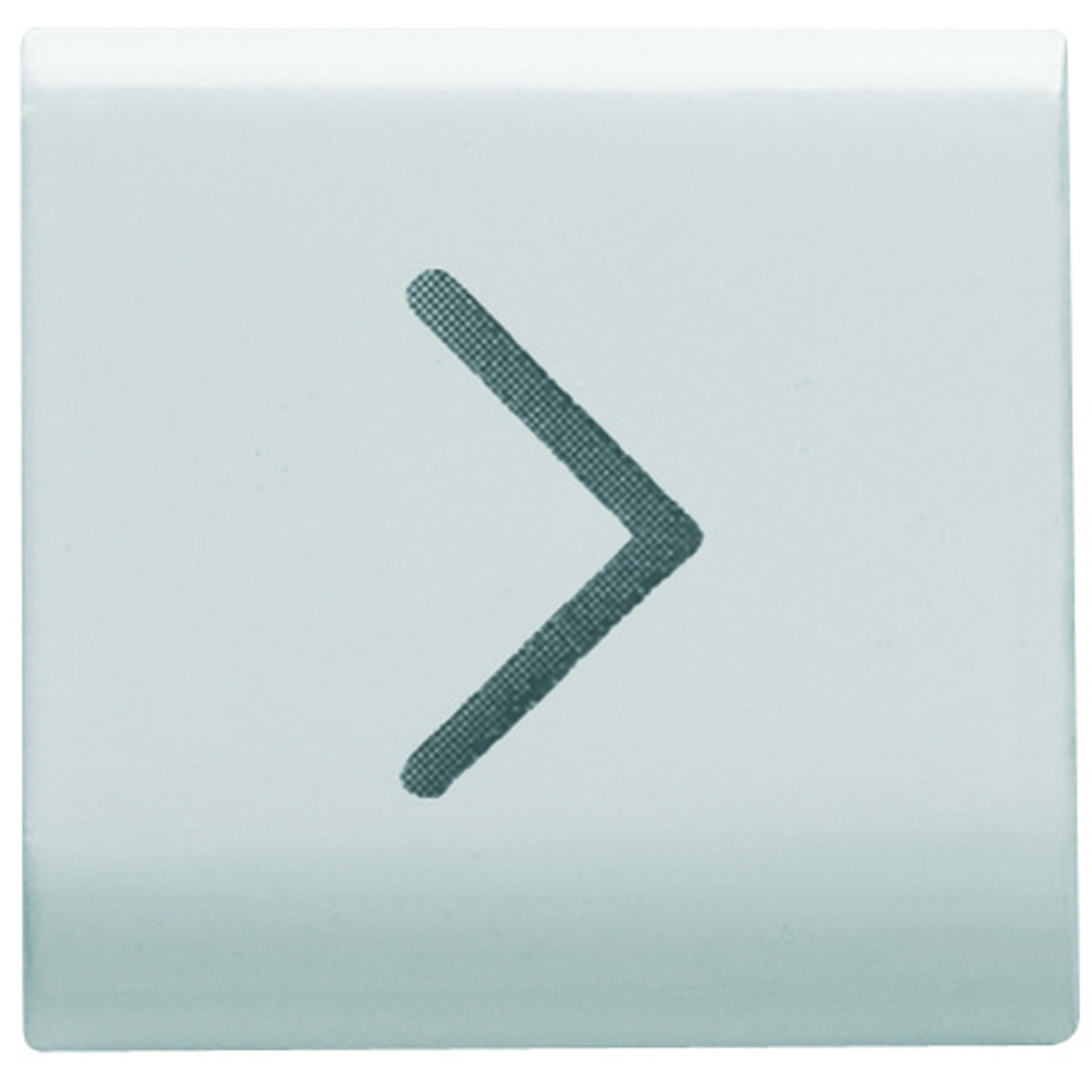 Gewiss - TOUCHE INTERCHANG. 'FLECHE H' BL. SAT. - GW15546