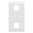 Gewiss - TOUCHE INTER. AXIAL 2 LENT. 1P BLANC S