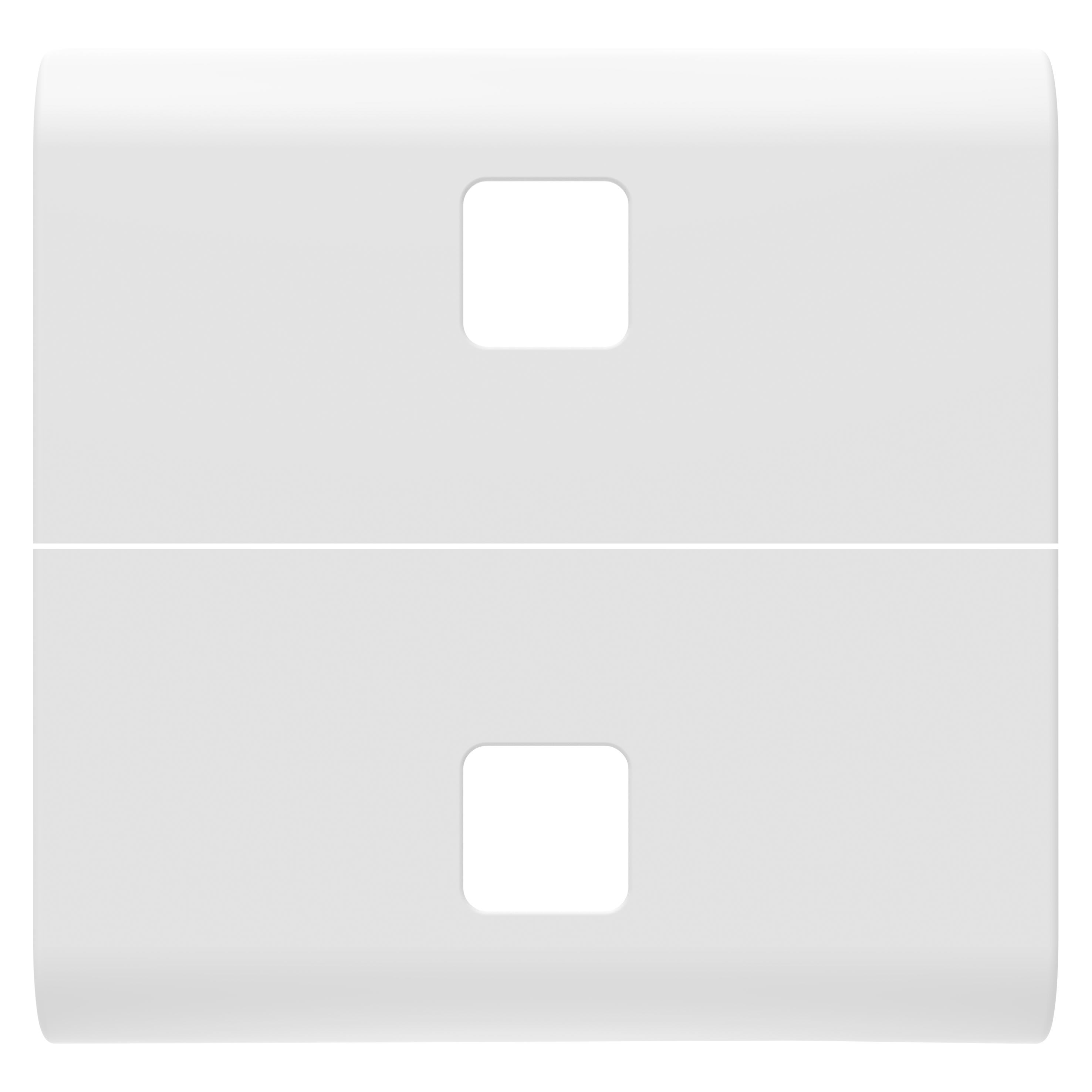 Gewiss - TOUCHE INTER. AXIAL 2 LENT. 2P BLANC S