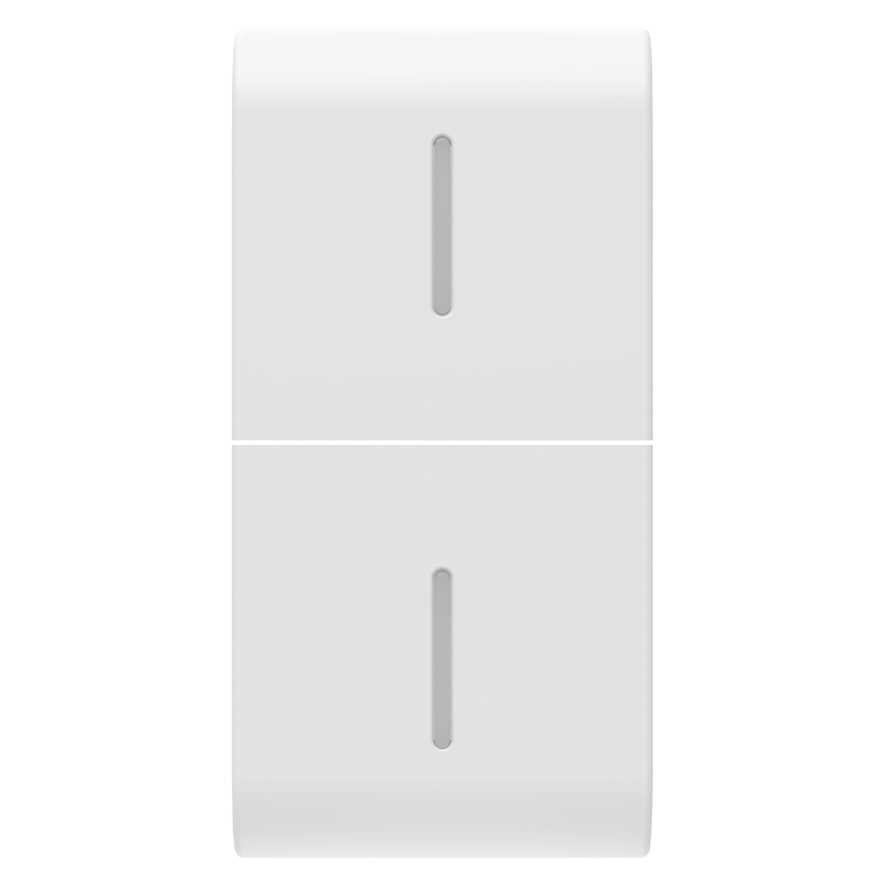 Gewiss - TOUCHE INTER. AXIAL 2 DIFF. 1P BLANC S