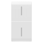 Gewiss - TOUCHE INTER. AXIAL 2 DIFF. 1P BLANC S