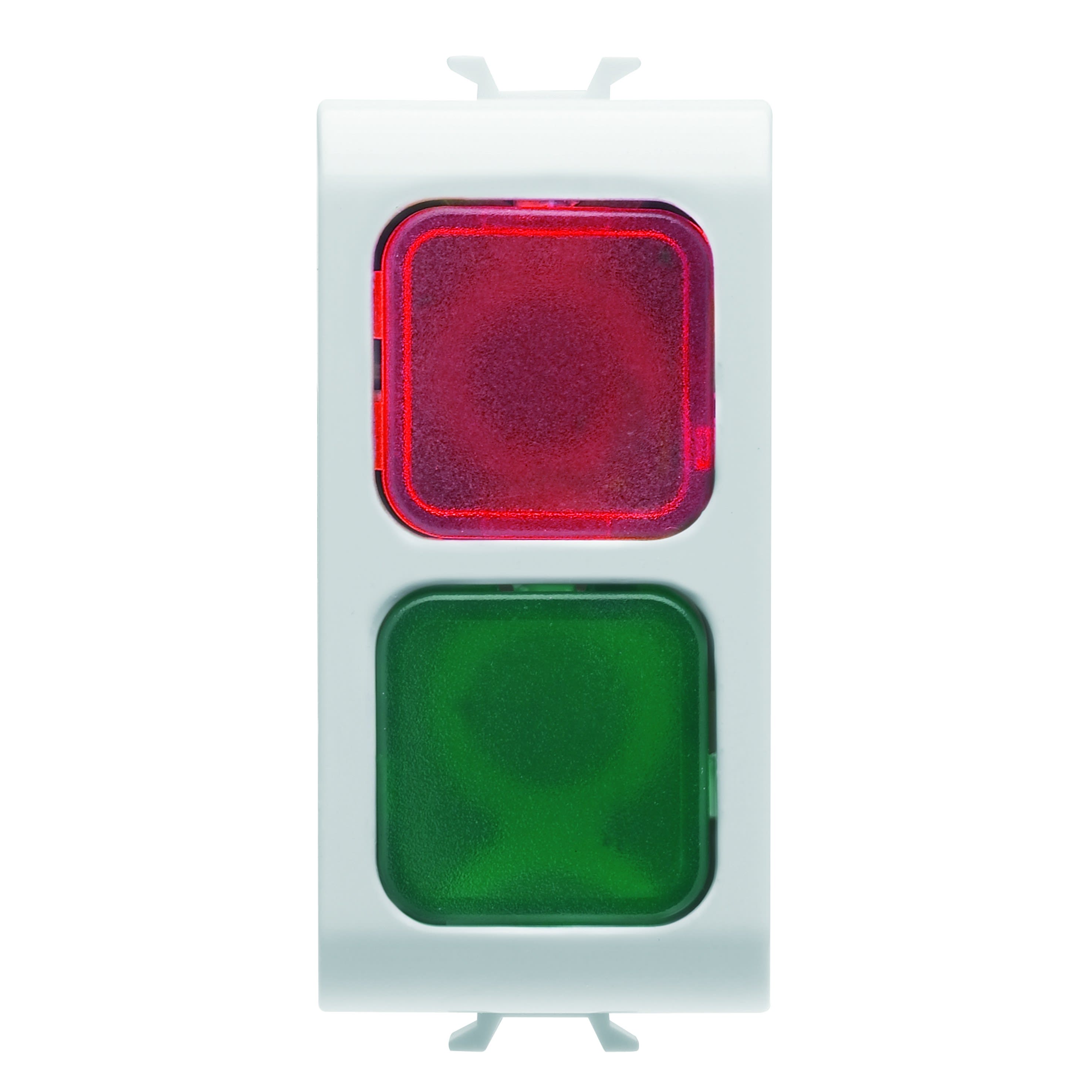 Gewiss - VOYANT SIGN. DOUBLE ROUGE/VERT BL. SAT.