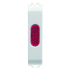 Gewiss - VOYANT DE SIGN. ROUGE 1/2M BL SAT.