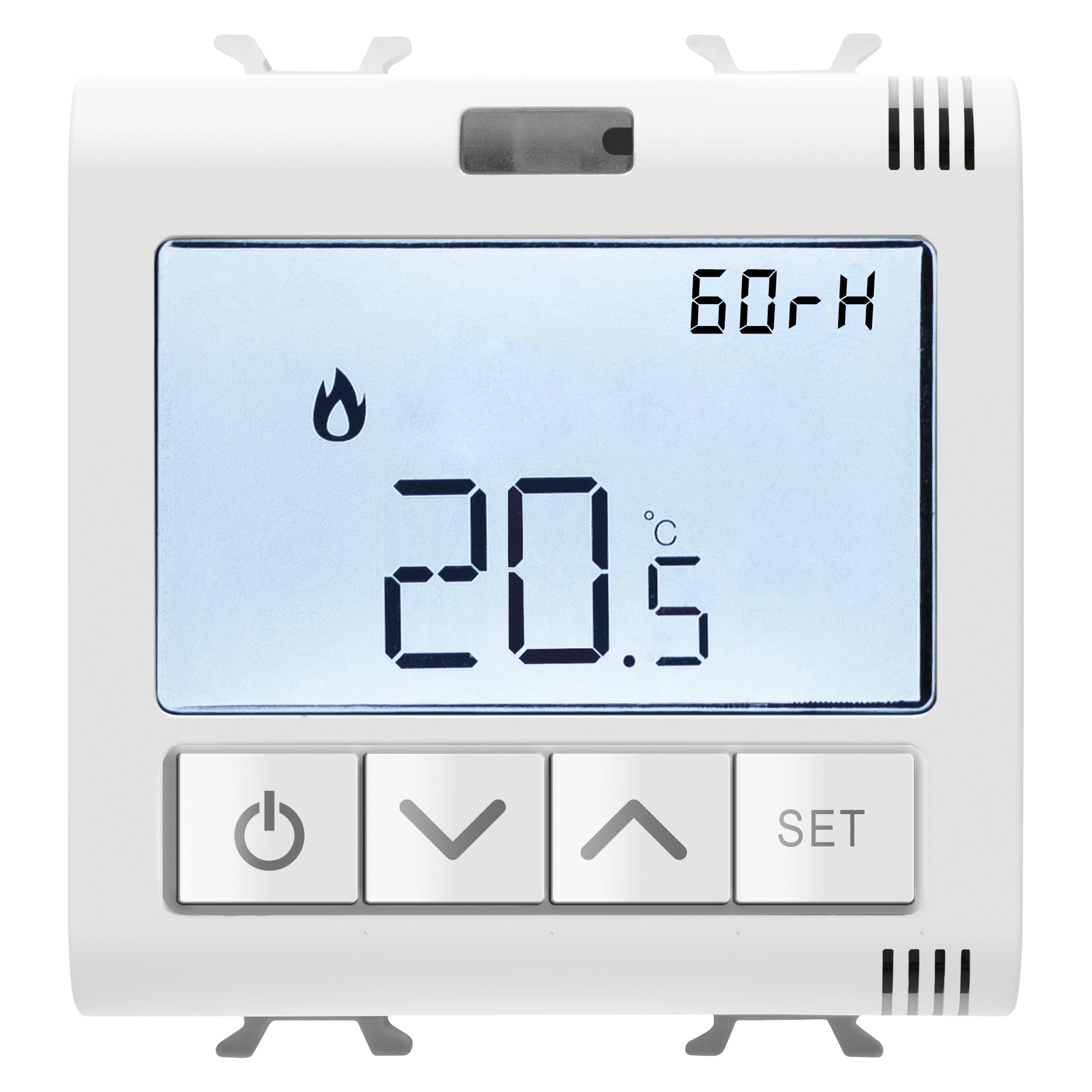 Gewiss - THERMOSTAT ZIGBEE MES. HUM 5A 2P BLNC S