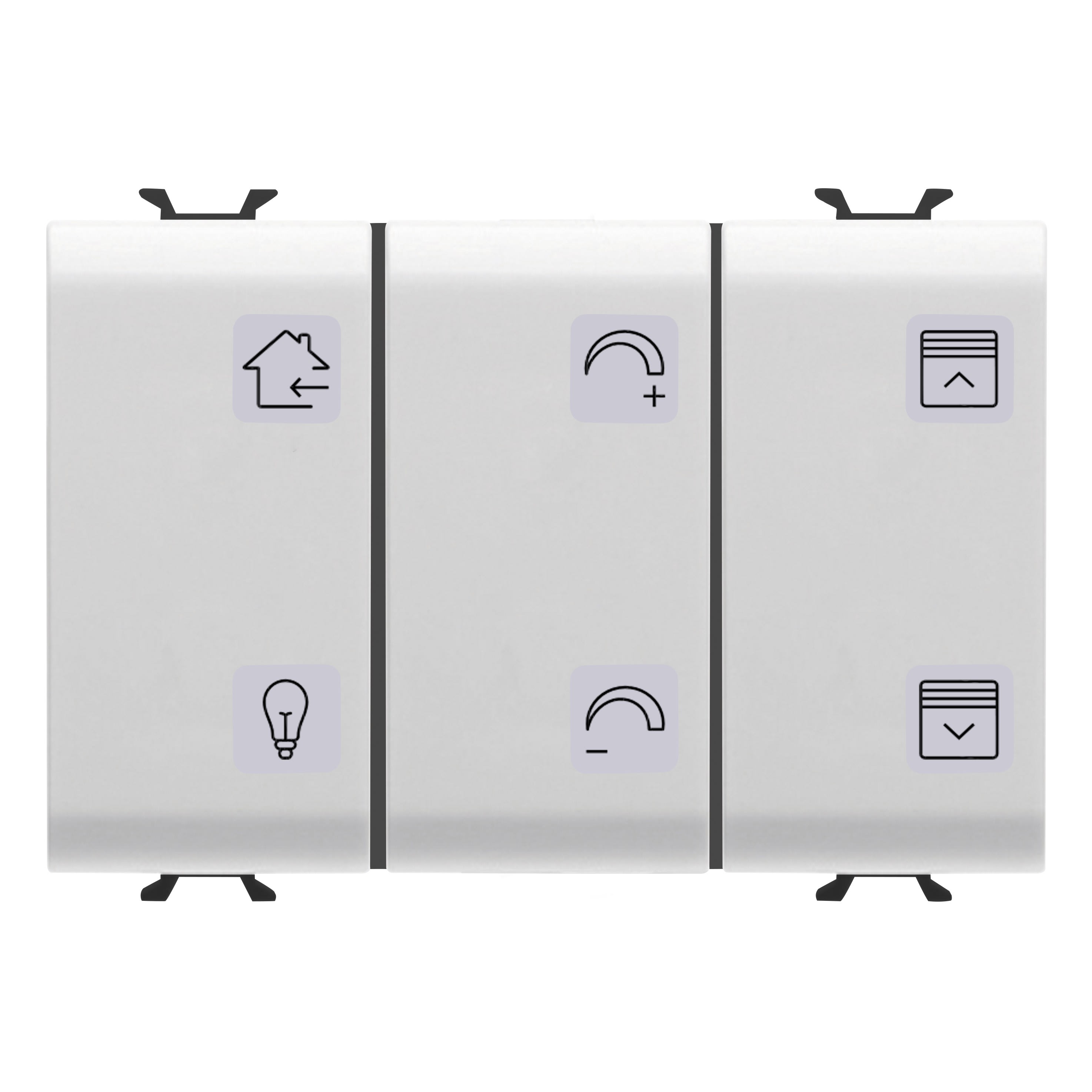 Gewiss - CLAVIER 6 CANAUX ET SYMB.+C.MOT. KNX BE