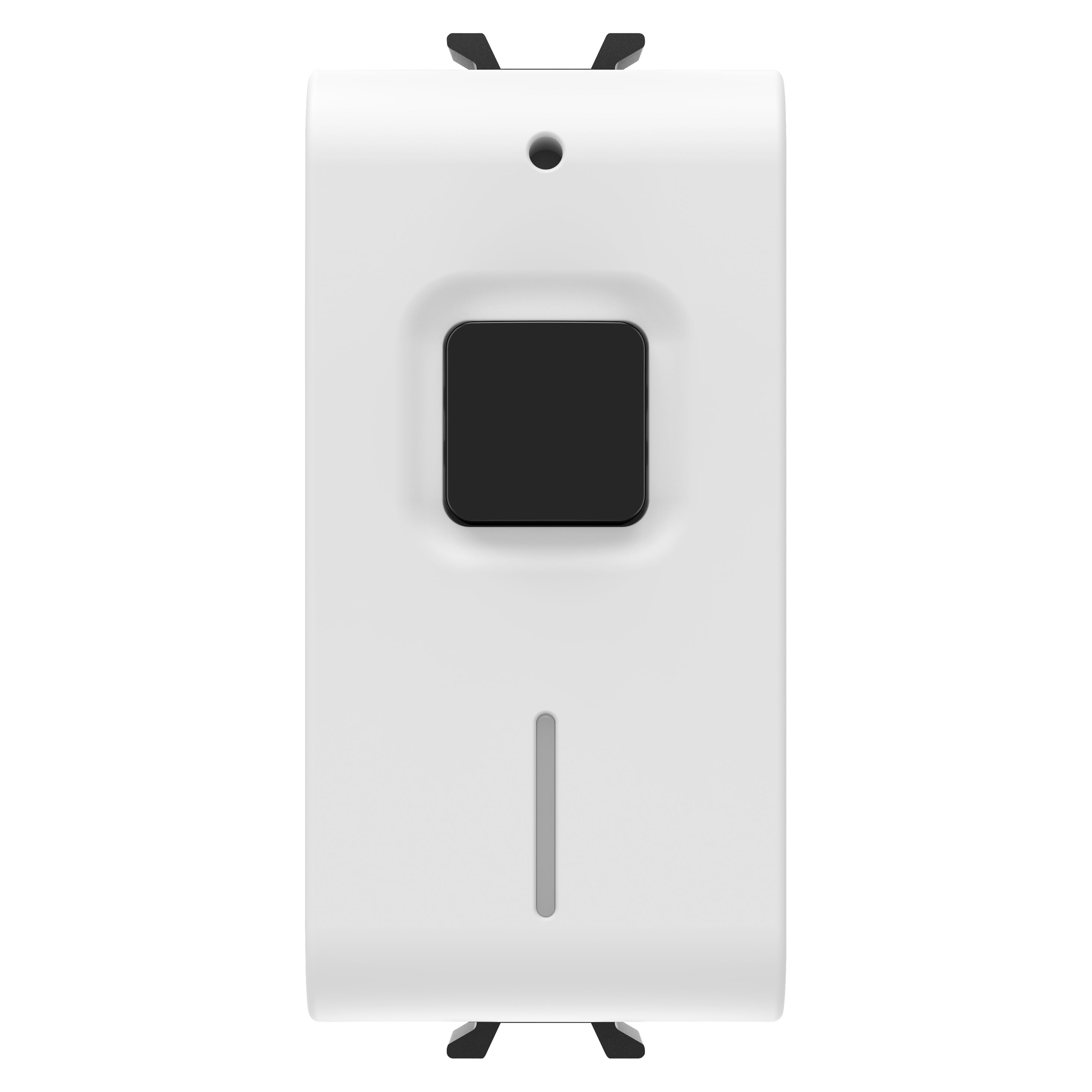 Gewiss - INTER. CON. +COMPT. NRJ NO 16A 1P BLNC S