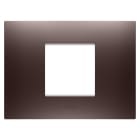 Gewiss - PLAQUE EGO RECTANGULAIRE 2P CUIVRE