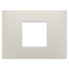 Gewiss - PLAQUE EGO RECT. 2P BEIGE NATUREL