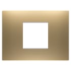 Gewiss - PLAQUE EGO RECTANGULAIRE 2P OR