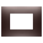 Gewiss - PLAQUE EGO RECTANGULAIRE 3P CUIVRE