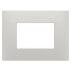Gewiss - PLAQUE EGO RECTANGULAIRE 3P ARGILE