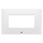Gewiss - PLAQUE EGO SMART RECT. 4P BLANC SATIN