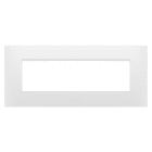 Gewiss - PLAQUE EGO RECT. 7 MODULES BLANC SATIN