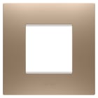 Gewiss - PLAQUE EGO 2P CUIVRE DOUX