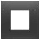 Gewiss - PLAQUE EGO 2P NOIR