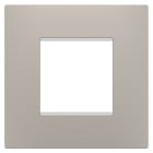Gewiss - PLAQUE EGO 2P SABLE FONCÉ