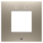 Gewiss - PLAQUE EGO SMART 2P BRONZE CLAIR