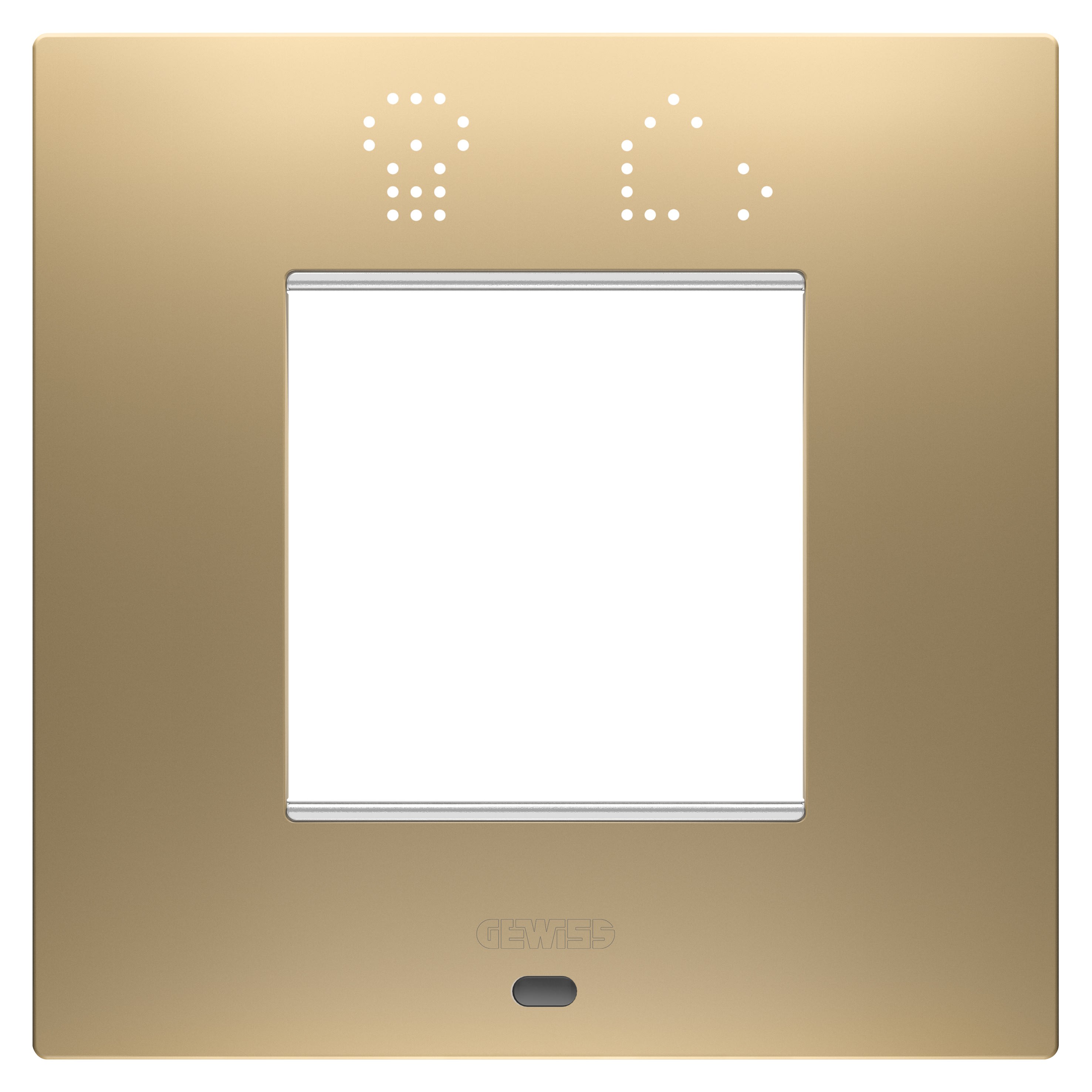 Gewiss - PLAQUE EGO SMART 2P OR