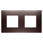 Gewiss - PLAQUE EGO 2+2P H CUIVRE