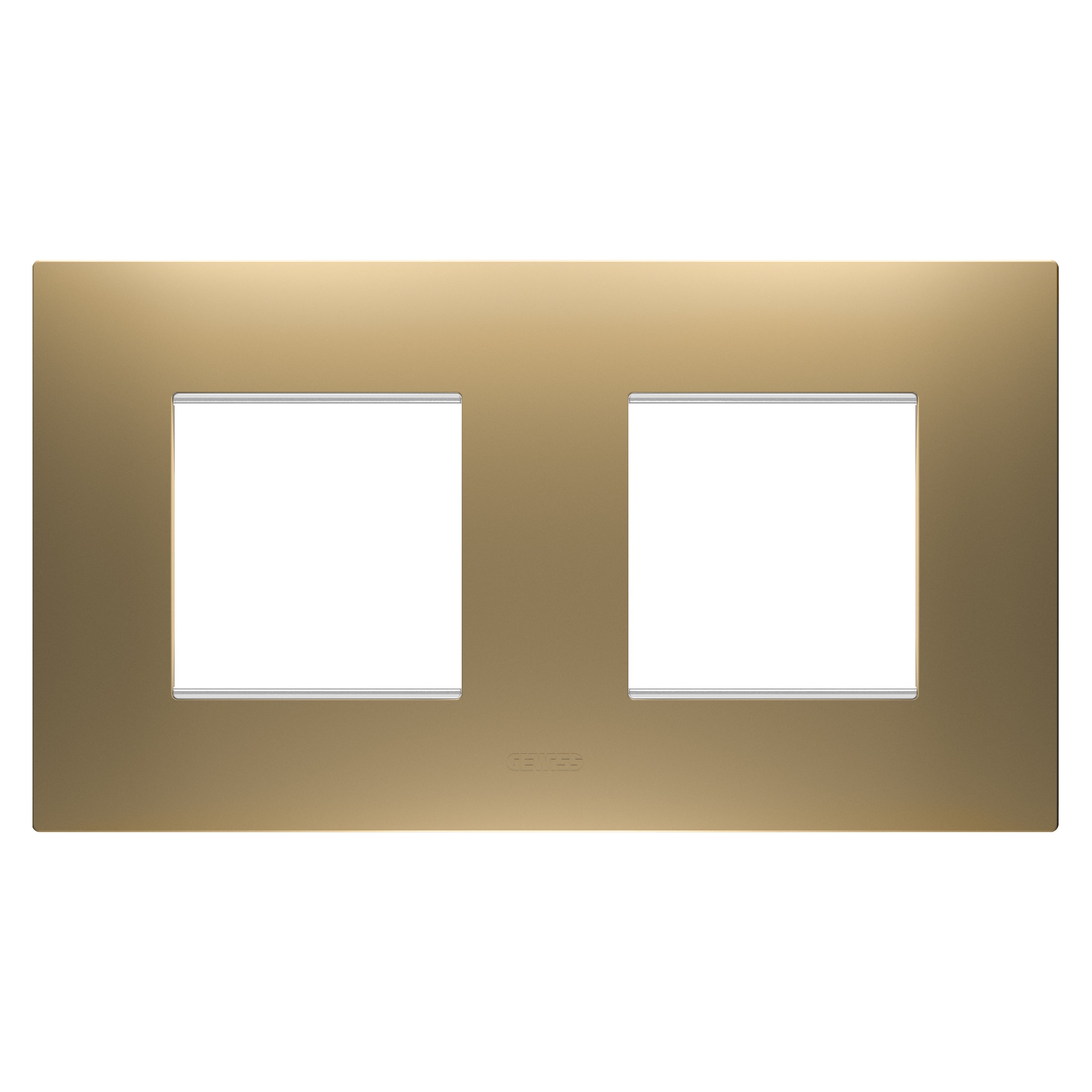 Gewiss - PLAQUE EGO 2+2P H OR