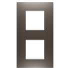 Gewiss - PLAQUE EGO 2+2P V TEINTE MARRON