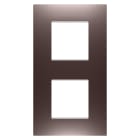 Gewiss - PLAQUE EGO 2+2P V CUIVRE