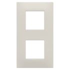Gewiss - PLAQUE EGO 2+2P V BEIGE NATUREL