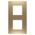 Gewiss - PLAQUE APPAREILLAGE EGO 2+2P V OR - GW16024SG