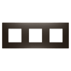 Gewiss - PLAQUE EGO 2+2+2P H TEINTE MARRON