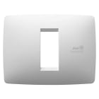 Gewiss - PLAQUE APPAREILLAGE ONE 1P BL ANTIBACTERIEN - GW16101AB