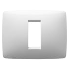 Gewiss - ONE PLATE 1 GANG MILK WHITE