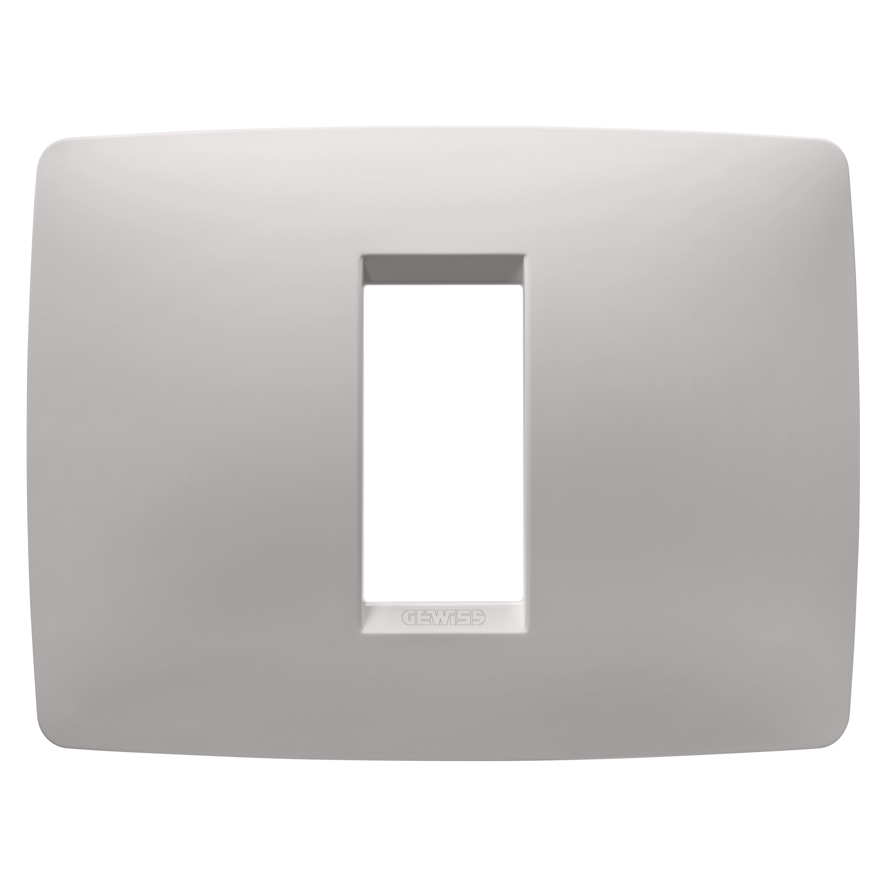 Gewiss - PLAQUE ONE 1P NATUREL BEIGE SATIN