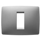 Gewiss - ONE PLATE 1 GANG TITANIUM