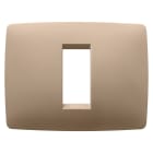Gewiss - PLAQUE ONE RECTANGULAIRE 1P CUIVRE DOUX